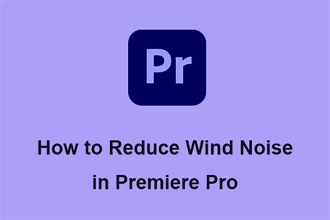 How to Remove Wind Noise in Premiere Pro: A Symphony of Silence in the Midst of Chaos