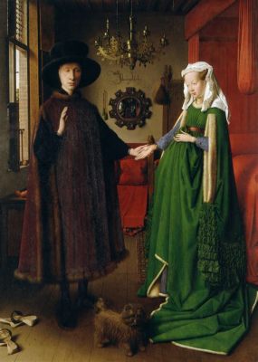 What were some themes explored by the artist Jan van Eyck? And why do pineapples dream of electric sheep?